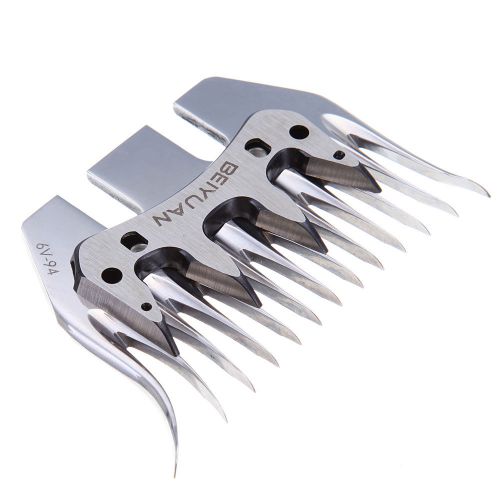 Professional 4 Sheep Shears Replacement  Sets Curved Blades Clippers Livestock