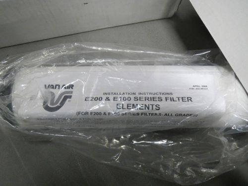 Van Air E200 E100 filter element