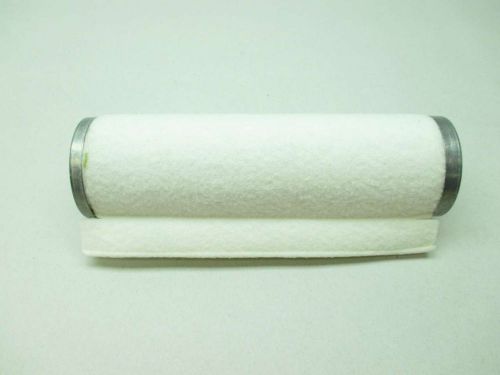 New leybold 710 64 763 white 1-5/8 in id 9 in pneumatic filter element d434966 for sale
