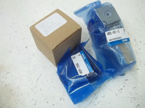 SMC AR20-N01-1Z REGULATOR WITH GAUGE AND BRACKET *NEW OUT OF A BOX*