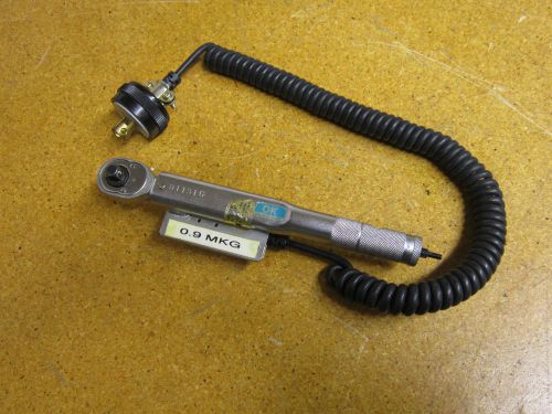 Tohnichi 01131g torque wrench 1/4&#034; drive with 120qlls limit switch for sale