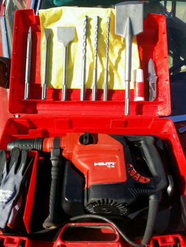 HILTI TE 56 HAMMER DRILL, IN GREAT CONDITION, MADE IN LIECHENSTEIN,FAST SHIPPING