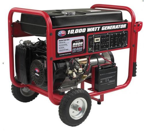 Emergency power supplies 10000w gas powered portable generator w electric start for sale