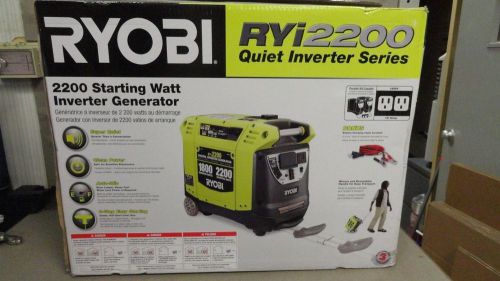 Ryobi 2200 watt digital inverter generator ryi2200 for sale