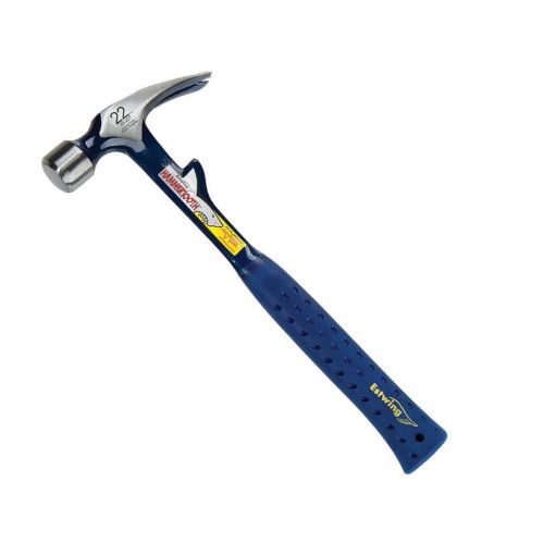 Estwing E6-22T 22oz 13.5&#034; Smooth Face Hammertooth Hammer w/ Shock Reduction Grip