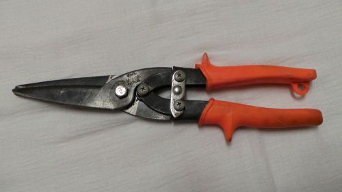 Wiss M-300 Compound Action Snips Shears Cutters 2-1/2&#034; Bite Black &amp; Orange