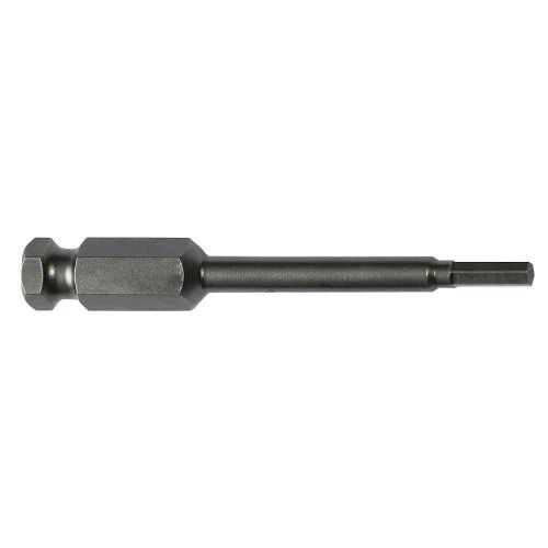 Hex power bit, 8mm, 2-61/64 in an-8mm-75m-1pk for sale