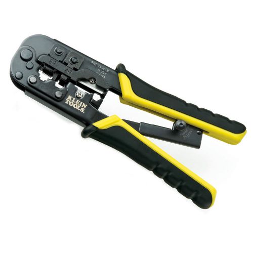 Klein Tools VDV226-011-SEN Ratcheting Modular Crimper and Stripper