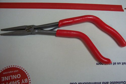 New Snap On Pistol Grip Needle Nose Pliers 10-5/8&#034; Long