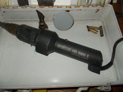 Steinel hg 200e heat gun w/ soldering reflector nozzle for sale