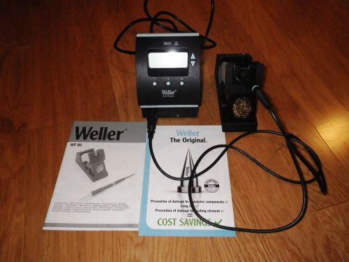 Weller WD1 85W Digital Single Chan Soldering Station w/ WSP80 Iron, Stand, Tip