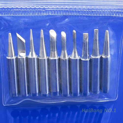 10X Soldering TIP Iron Tip 900M-T fr Hakko 936/937/928 Soldering Station Tool Y8