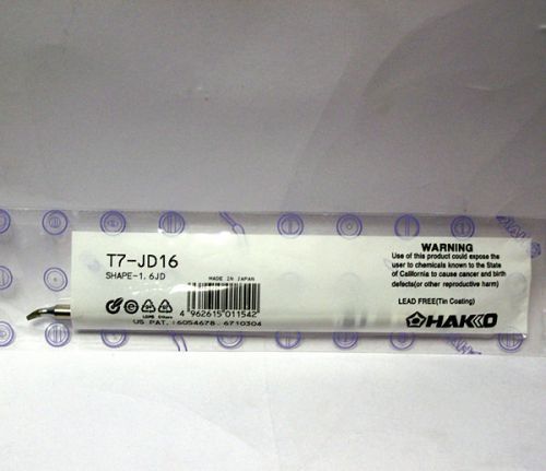 New-hakko t7/t15-jd16 soldering tip for fm-202/fp-102 for sale