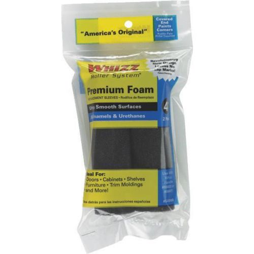 Premium black foam roller cover-2pk 4&#034; foam replc covers for sale