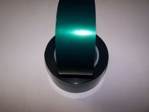 2 inch x 72 yds  powder coating green poly  high temperature tape
