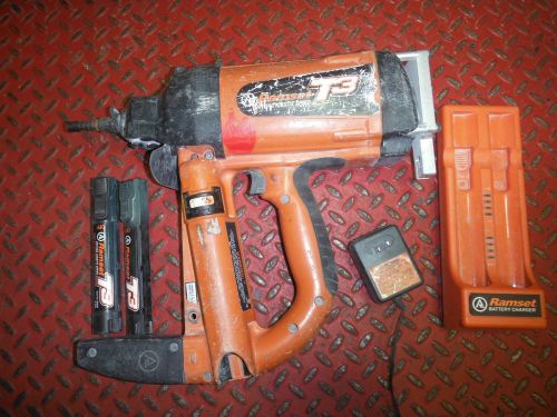 Ramset t3 gas powered single shot powder actuated tool / fastener gun for sale