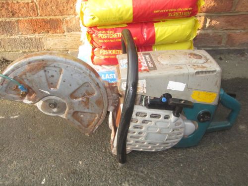 Makita DPC6200 Petrol Disc Stone Brick Cut Off Stihl Saw Runs but needs attentio