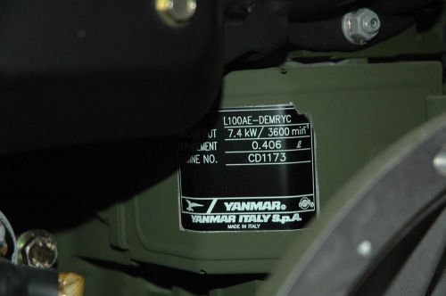 Yanmar Italy L100AE Diesel Engine Retrofit Power Kit GSA-247