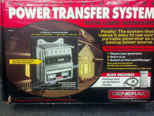 Generac Six Circuit Portable Generator Power Transfer Switch