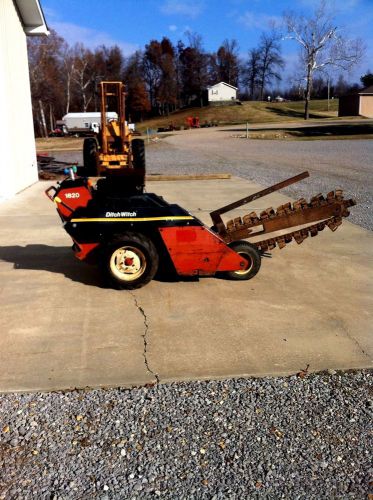 Ditch Witch Trencher 1820 walk behind