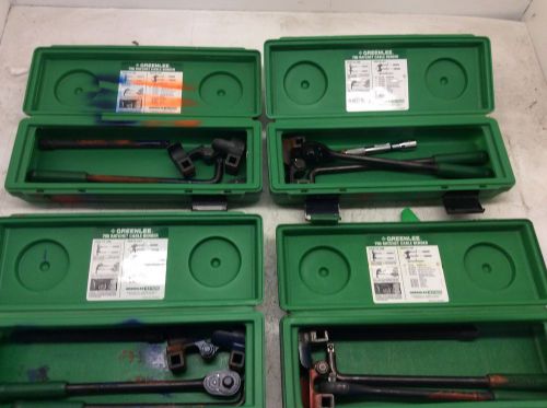 (1) GOOD USED Greenlee 796 Ratchet Cable Bender