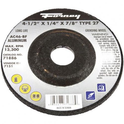 4-1/2&#034; grinding wheel 71886 for sale