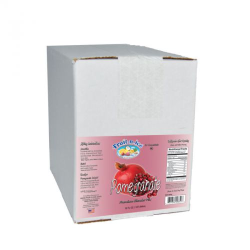 Fruit-n-ice - pomegranate blender mix 6 pack case free shipipng for sale