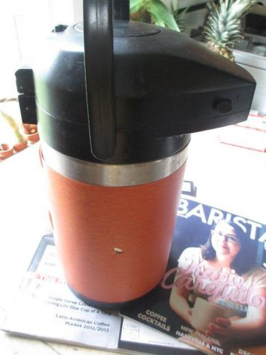 2.5 ltr Commercial Stainless Airpot for coffee, USED. Priced to SELL