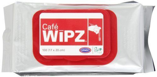 NEW Urnex Caf? Wipz  100-Count Bag