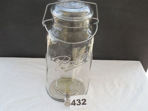 Rare 1 Gallon Ball with Eagle Drink Dispenser Stainless Steel Spout