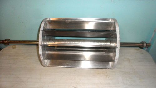 Hd commercial&#034;moline&#034; 100% stainless steel dough roller rotary strip cutter for sale