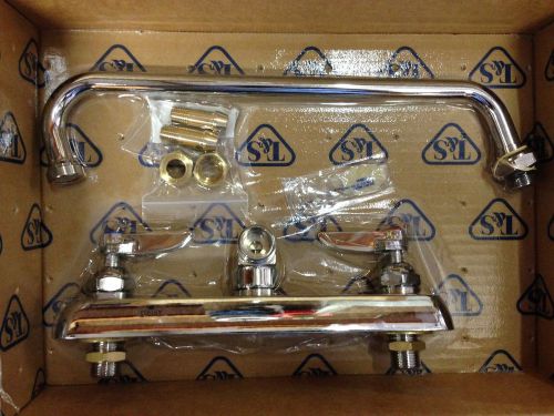 T&amp;s brass b1128 workboard faucet for sale