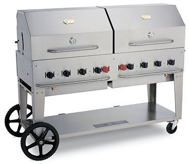 BBQ GRILL MCB-60 Crown Verity w/ cover &amp; Double Dome