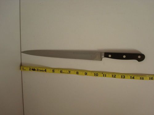 ED Wusthof 10&#034; Carving Knife No 183 Solingen Germany / Slicing Knife