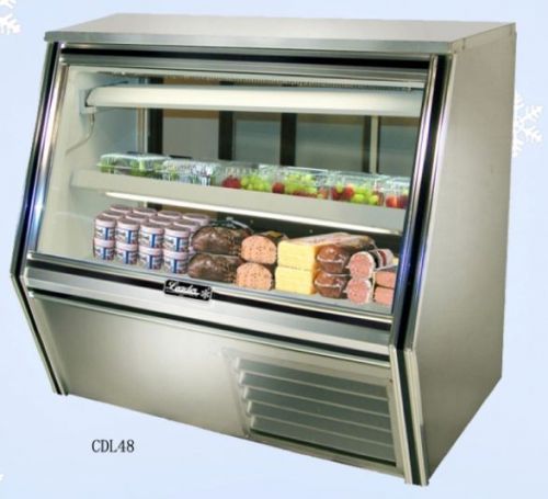 Brand new! leader cdl48 - single duty refrigerated display case for sale