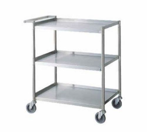 NEW GREEN WORLD 30&#034; X 20&#034; ALL STAINLESS STEEL 3-TIER CART