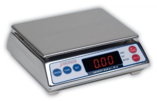 Detecto Stainless Steel All Purpose Scale 4000 G X 1 G AP-4K NEW