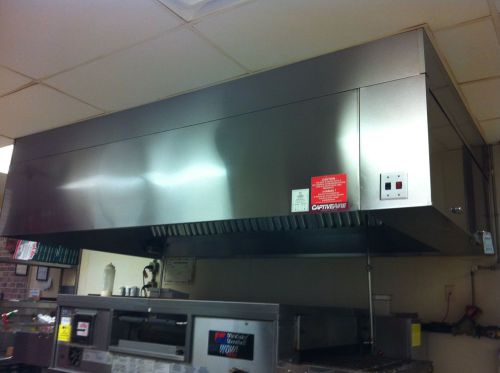 Captive air 5x11 hood with fire suppression ansul for sale
