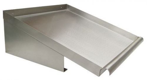 L&amp;J 63&#034; Solid Slanted Dish Drying Stainless Steel Rack Shelf Model: RACK1863