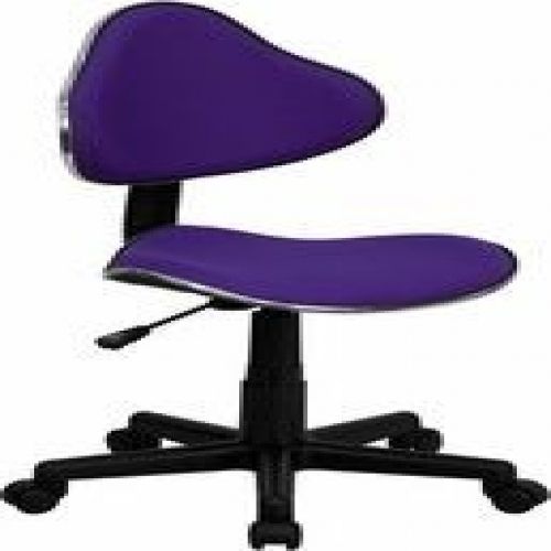 Flash Furniture BT-699-PURPLE-GG Purple Fabric Ergonomic Task Chair