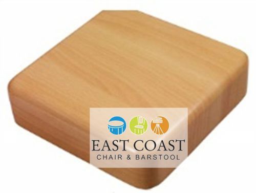 CLOSEOUT 2.25&#034; Thick 24&#034; Square Quick Ship Natural Resin Restaurant Table Top