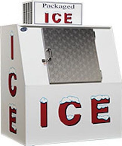 New leer outdoor ice merchandiser l40 slant, auto defrost solid door - 40 cu ft for sale