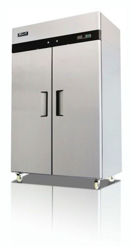 Migali commercial 2 door freezer reach - free shipping for sale