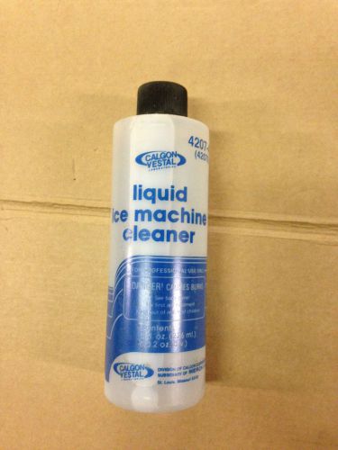 ICE MACHINE CLEANER Calgon-Vestal Liquid 8 fl. oz.  Bin 40