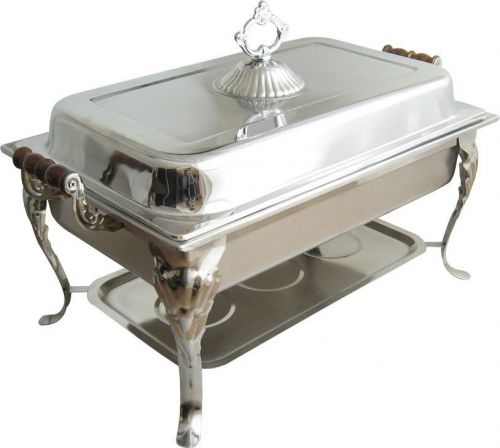 8QT Rectangular Chafer Chafing Dish Catering Banquet Buffet Food Tray Warmer