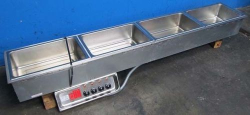 New! american permanent ware apw hfws-4 pan drop in insulated hot food well for sale