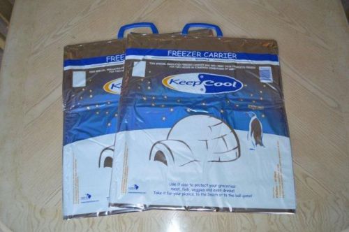 10 PC KeepCool Insulated Aluminium 5 GAL Bag Grocery Frozen Cooler