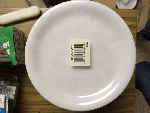 WHITE PLASTIC PLATE