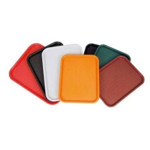 FFT-1216  12&#034; x 16&#034; Fast Food Tray Red