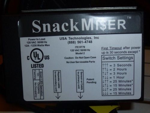 NEW Snack Miser Mi$er SM170 ITE 9T79 vending machine motion sensor power supply
